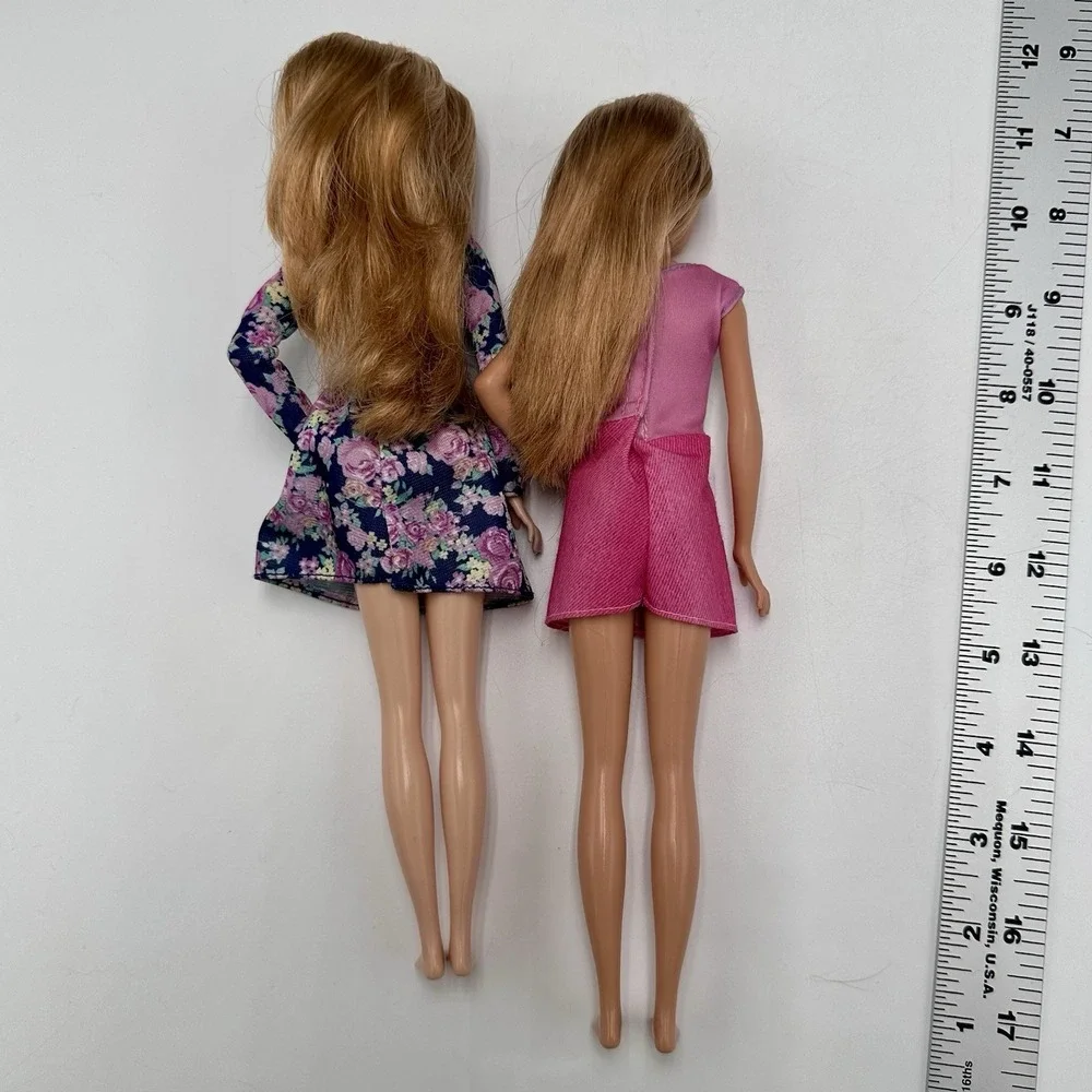 Barbie 2017 Skipper Babysitters Inc Doll Lot of 2 Blonde with Clothes